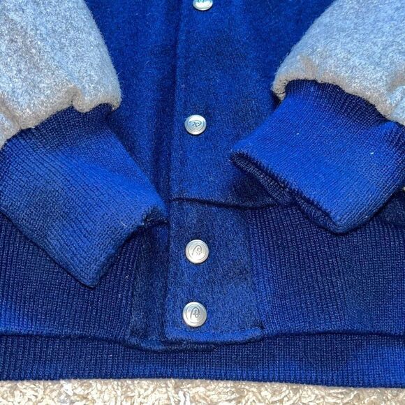 Vintage Disney Studios Wool Mickey Mouse Bomber Jacket~Size L Spirit Jacket - Picture 9 of 16